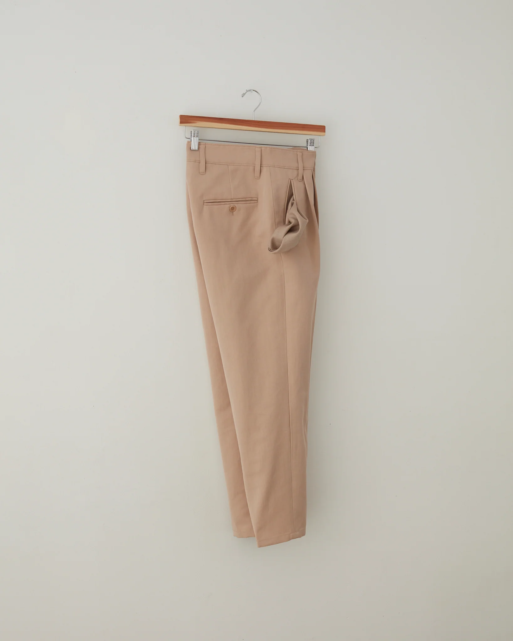 Cotton/Silk Pleat Pants - Image 5