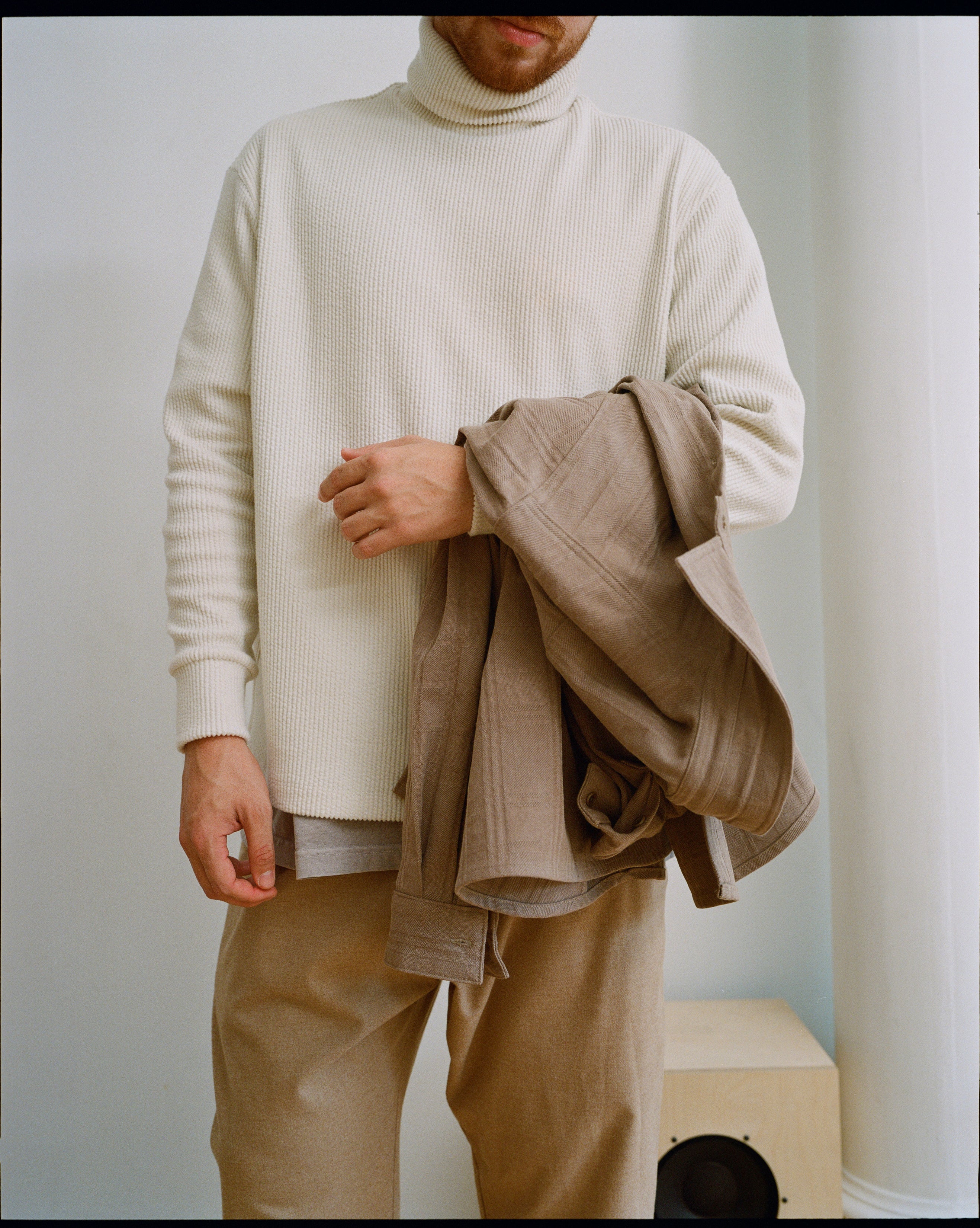 WW Turtleneck - Cream - Image 8